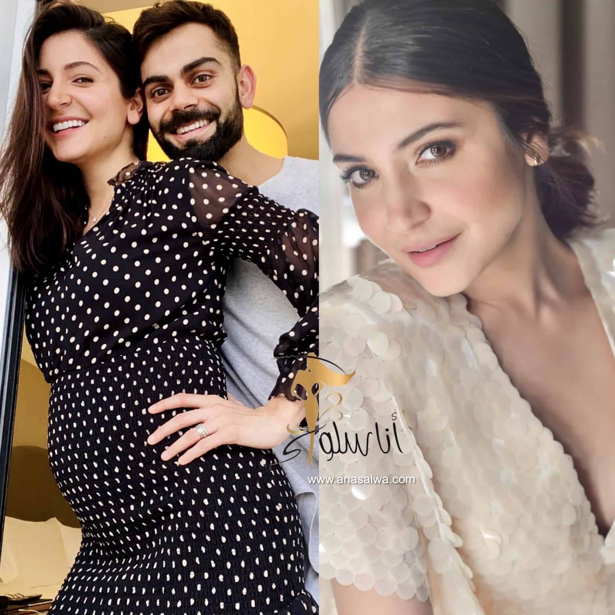 Imagini de sarcină Anushka Sharma