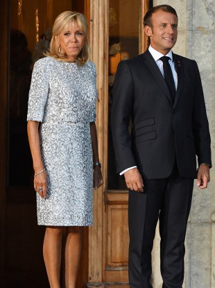 Brigitte Macron Emmanuelis Macronas