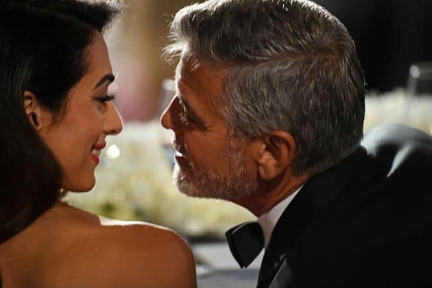 Amal Alamuddin uGeorge Clooney