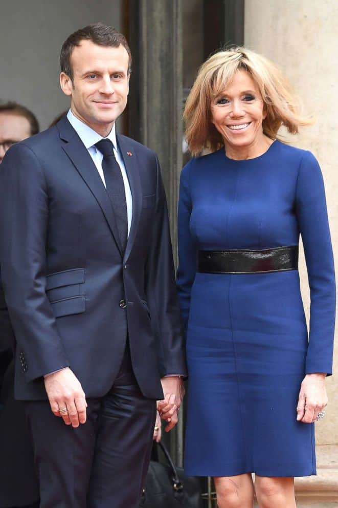 Brigitte Macron Emmanuelis Macronas