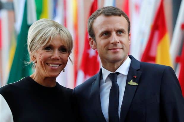 UBrigitte Macron Emmanuel Macron