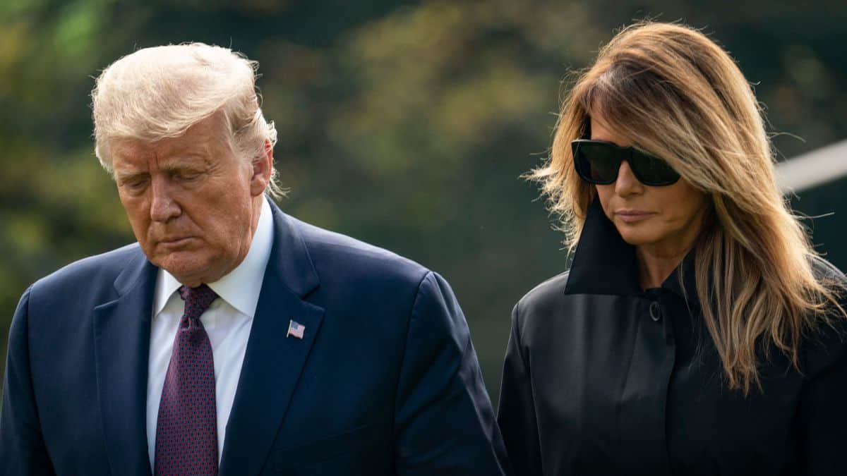 Melania Trump Donald Trump Corona