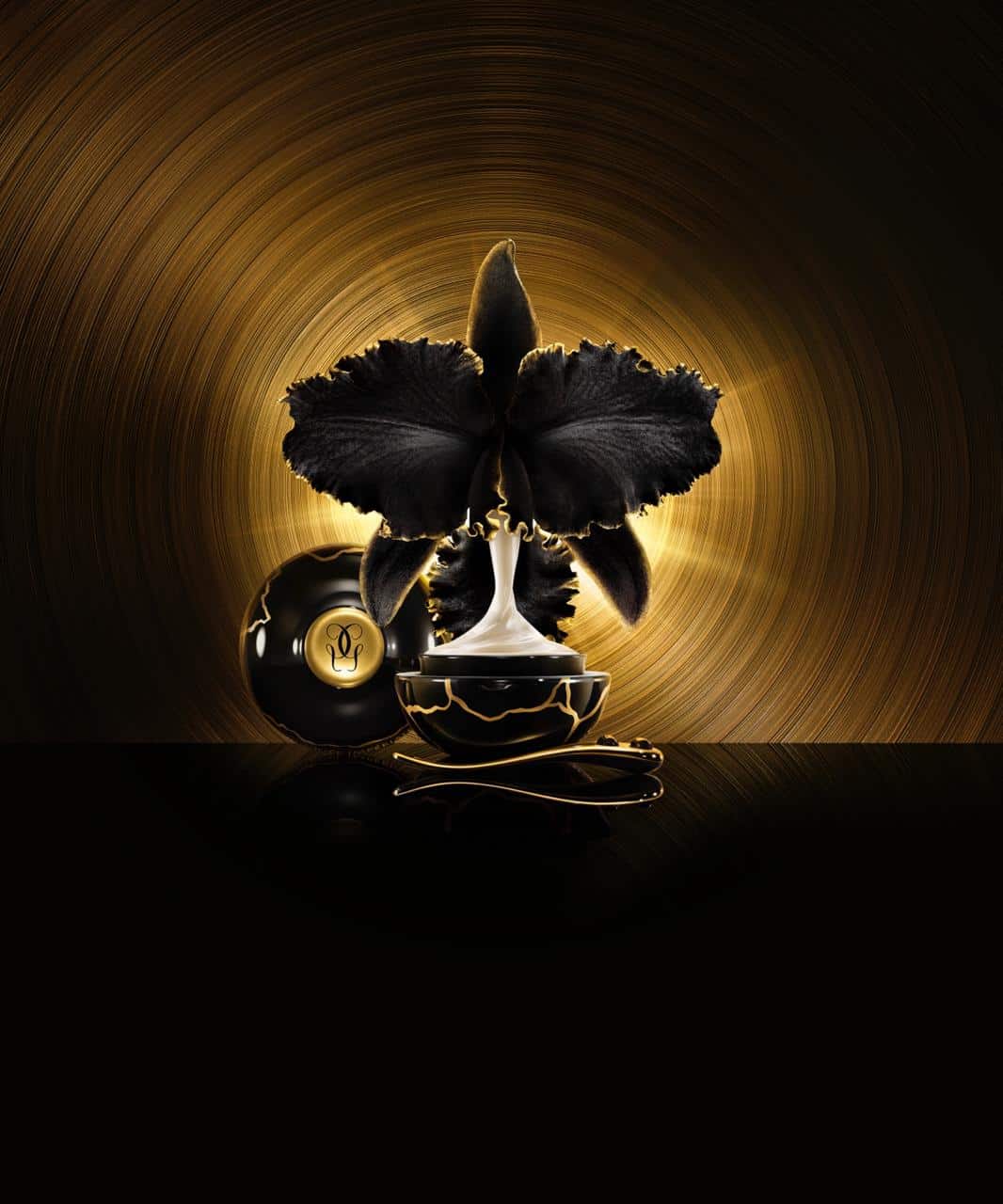 Guerlain 限量版 Orchidé Imperial Black Kintsugi 奶油