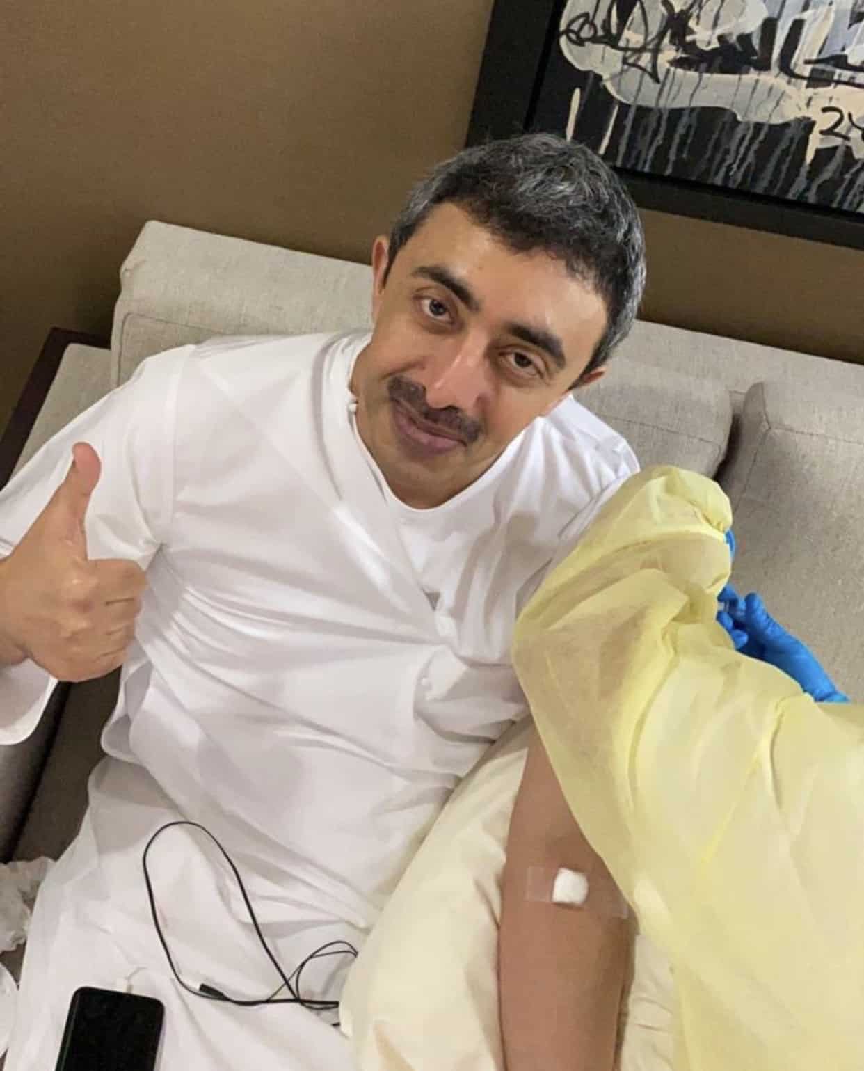 Sheikh Abdullah bin Zayed Corona Vaccine