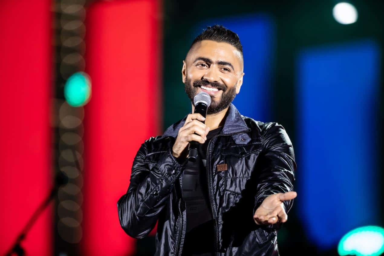 Festival de compres de Dubai Tamer Hosny