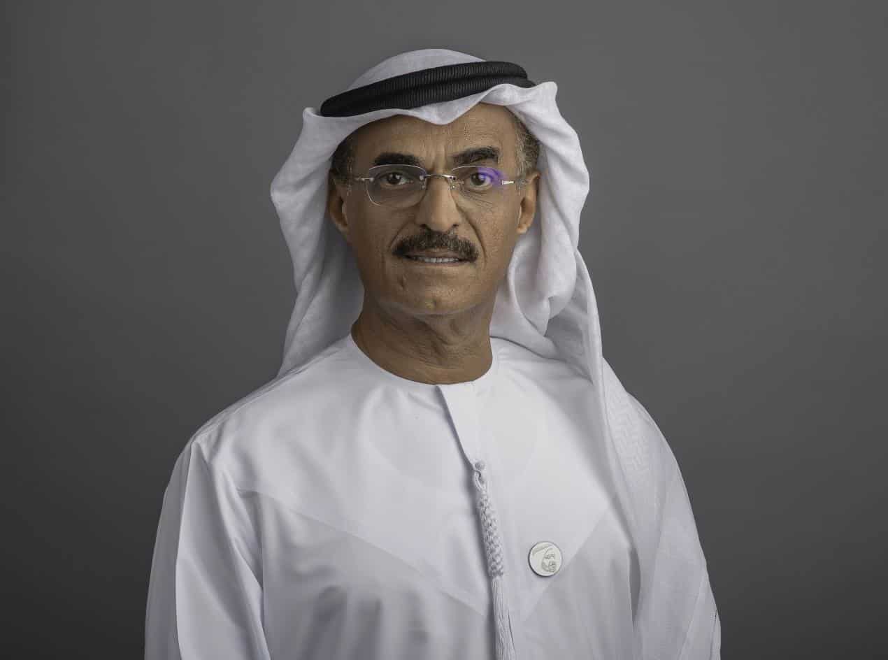 محترم ڈاکٹر عبداللہ بلحیف النعیمی، وزیر برائے موسمیاتی تبدیلی اور ہوپ پروب کے ماحولیات کے مشن کی ہوا - مریخ کے گرد مخصوص مدار تک پہنچ رہی ہے