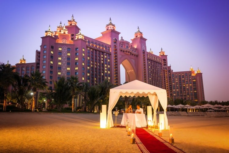 Atlantis Dubai Valentin-nap