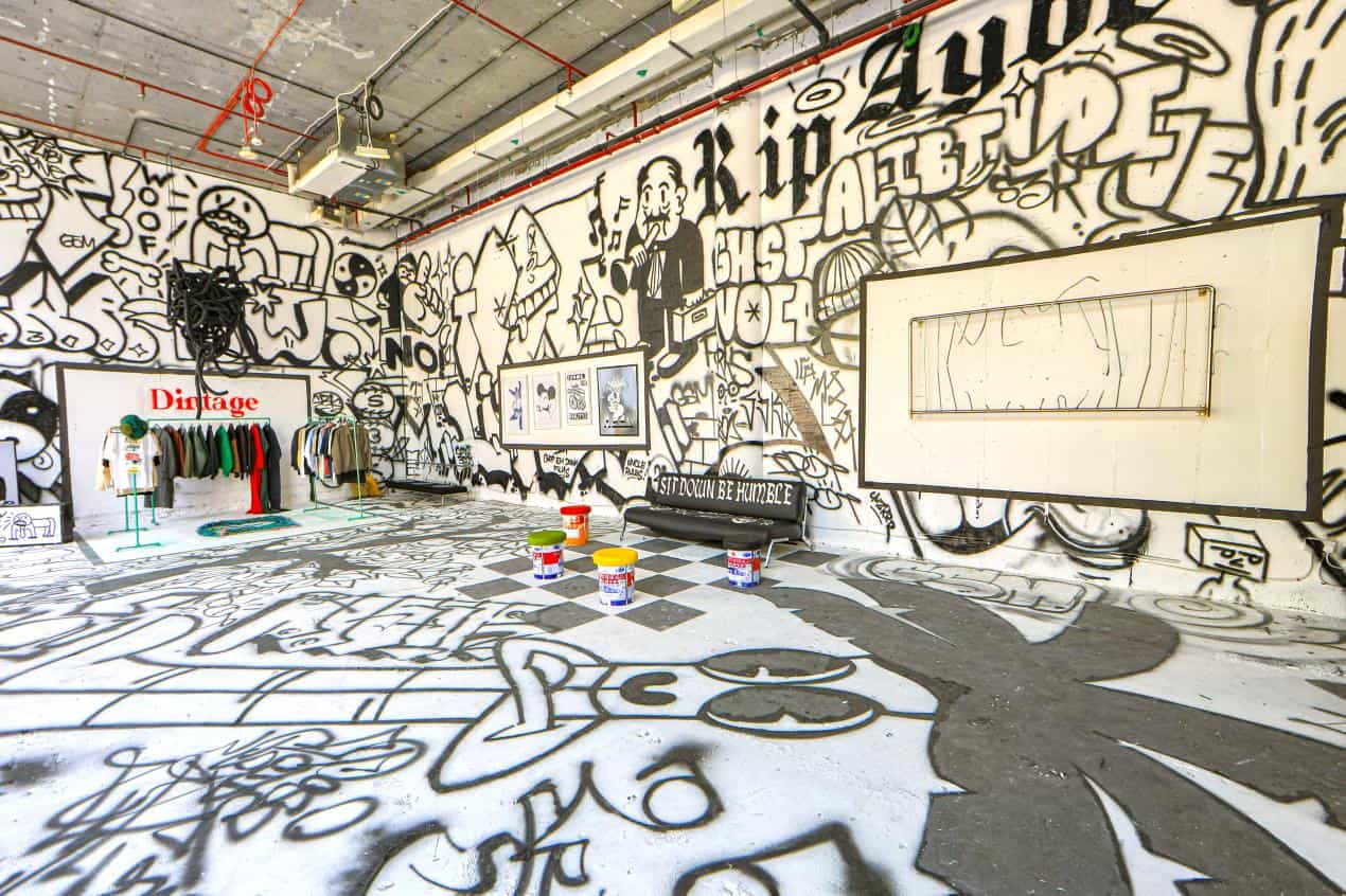 Al Satwa 3000 volve ao Dubai Design District con arte do graffiti, luxo e moda clásica