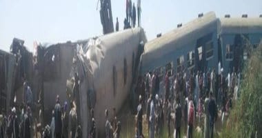 エジプトの列車の衝突