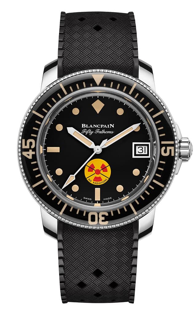 Blancpain lanza un exclusivo reloj Tribute to Fifty Fathoms No Rad para celebrar este estilo icónico atemporal