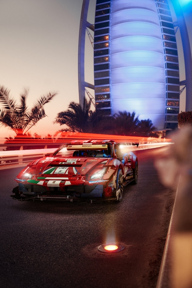 Mellanöstern lanserar unik fotoserie för att inspirera entusiaster i Dubai LEGO® "Drive What You Love"