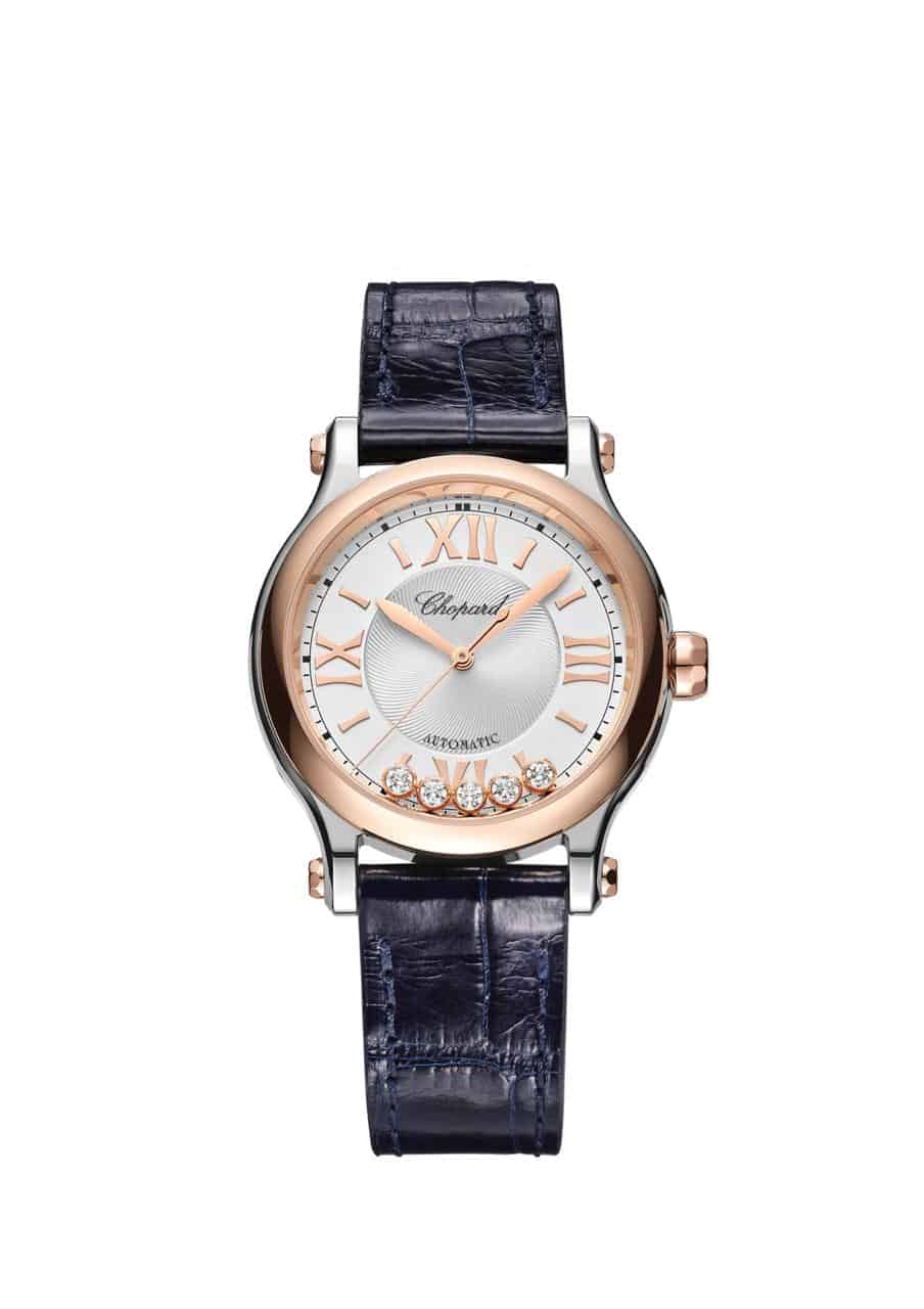 (Happy Sport) the iconic Chopard watch in keeping with the concept of the "golden ratio"