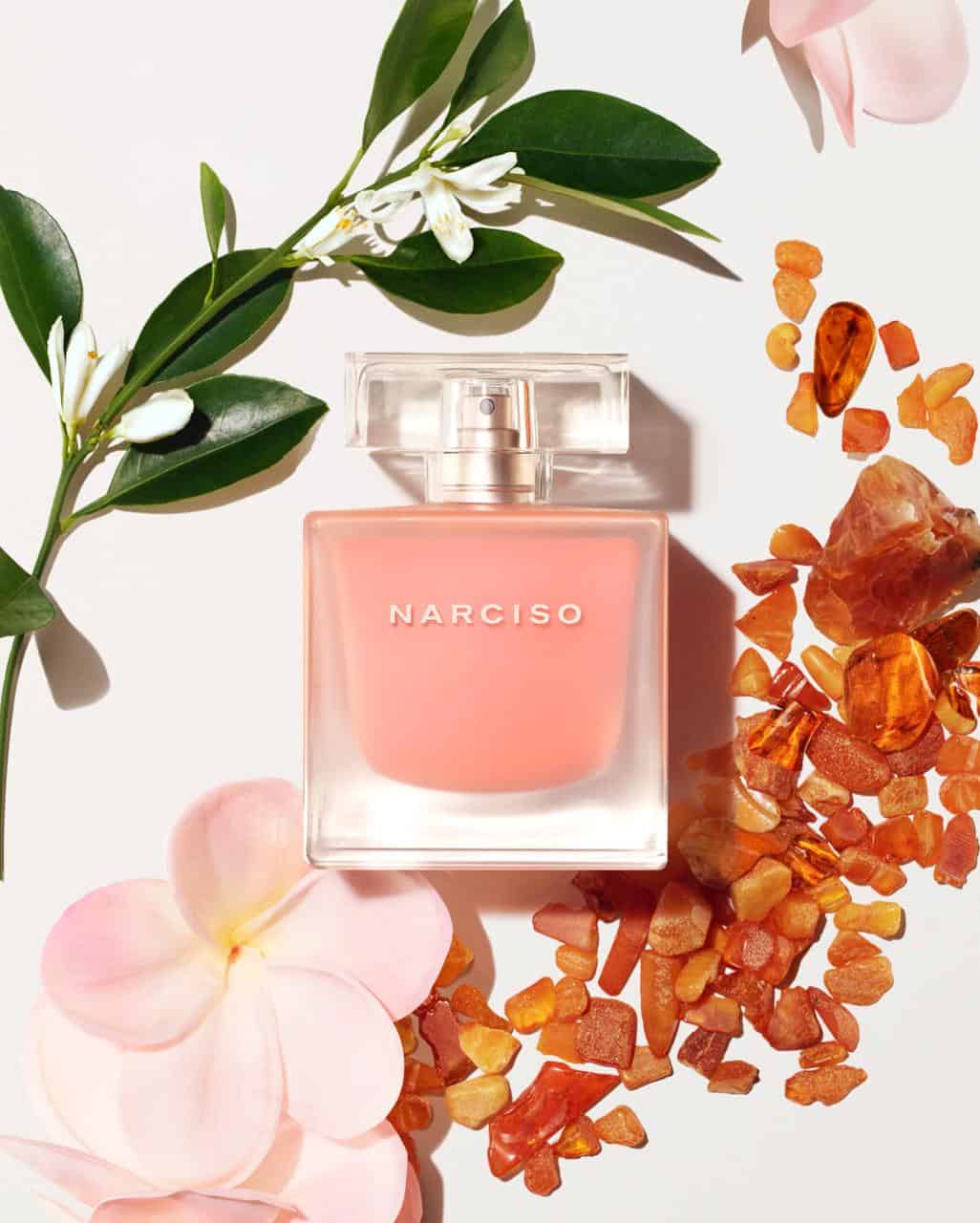 "نارسيسو أو نيرولي أمبريه" NARCISO eau neroli ambrée ماء النيرولي العنبري