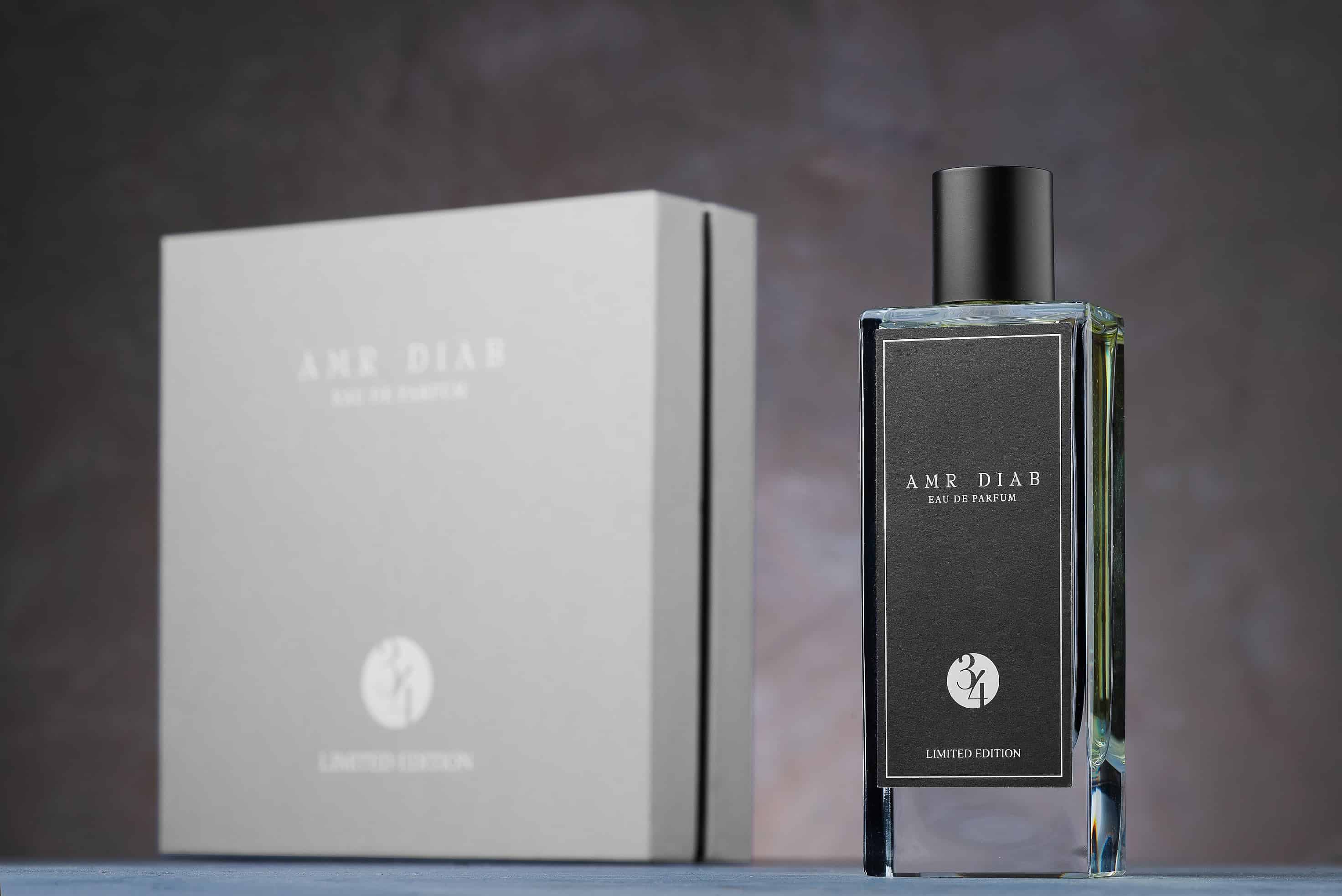 Parfum Amr Diab anyar "34" diluncurkeun sacara éksklusif di Amazon UAE Leres