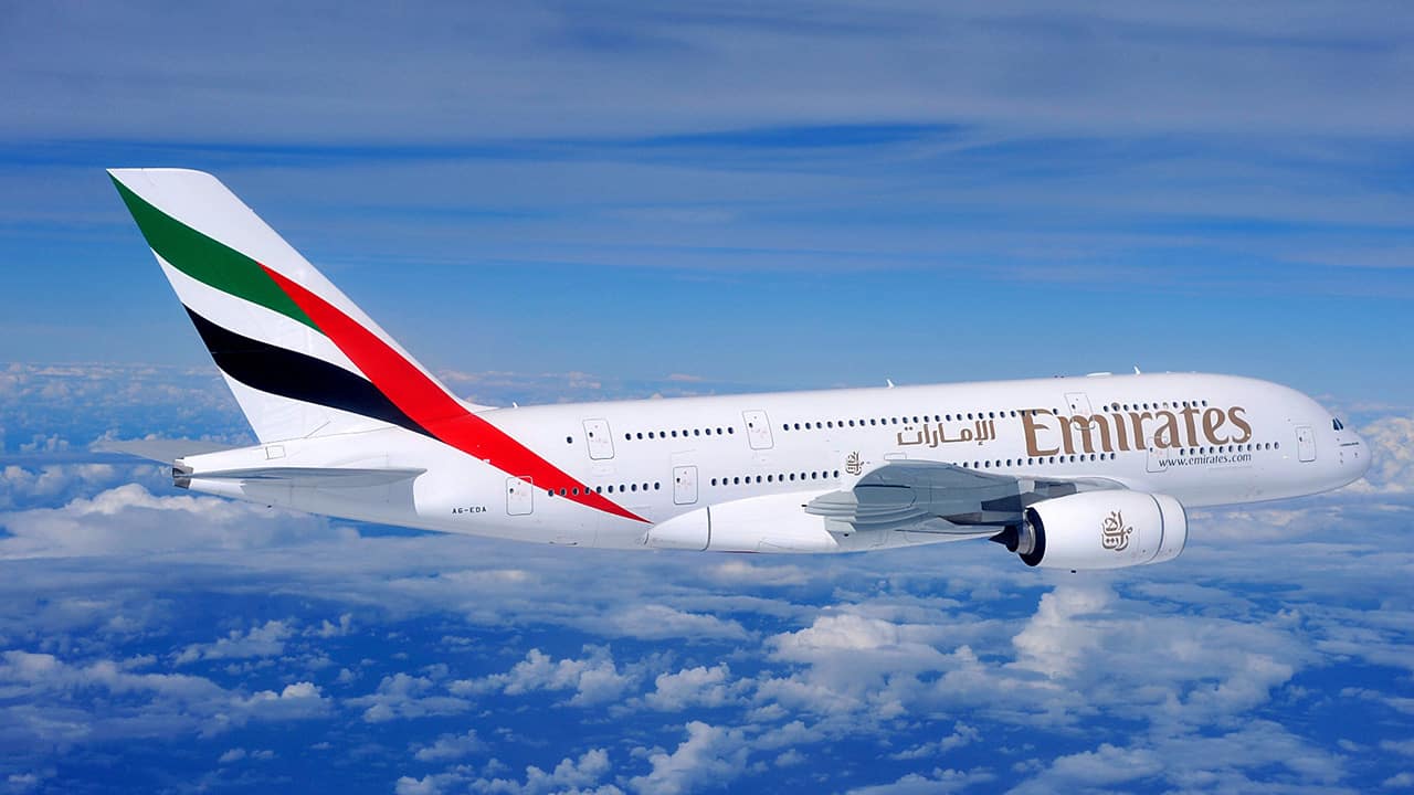 Emirates Airlines ļauj ceļotājiem uz 19 valstīm bez karantīnas