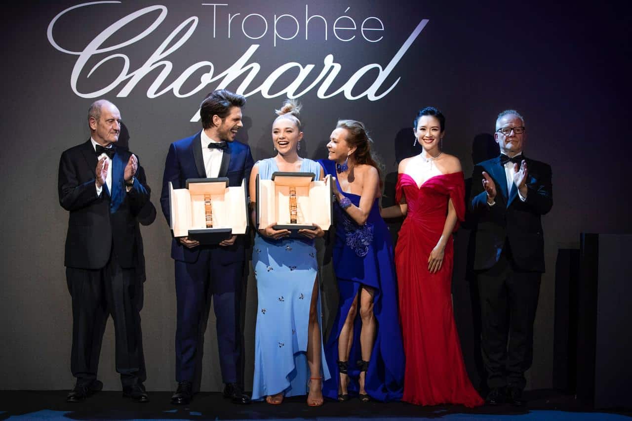 U Trophée Chopard Prize celebra 20 anni di sustegnu à i talenti eccezziunali è promettenti per u futuru di u cinema.