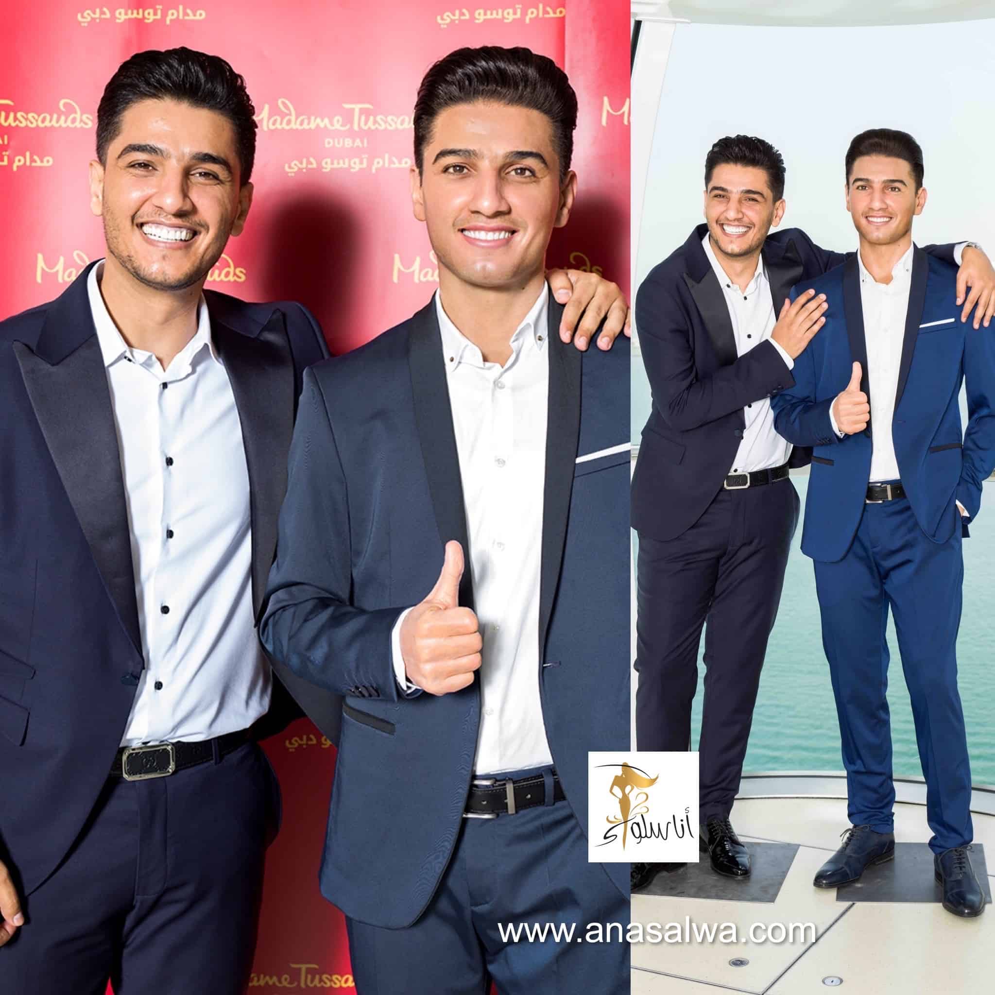 Daeth yn bosibl gwireddu'r breuddwydion drutaf; Seren Bop Anwylyd Arabaidd "Mohamed Assaf" yn Ymuno â Rhestr Enwogion Madame Tussauds Dubai