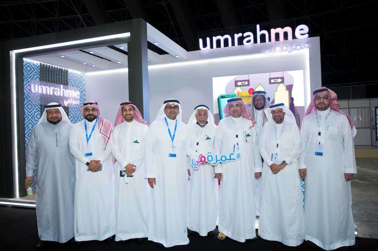 Kehadiran platform Umrah Mai yang cemerlang sepanjang aktiviti "Persidangan dan Pameran Perkhidmatan Haji dan Umrah", acara terbesar di Kerajaan Arab Saudi