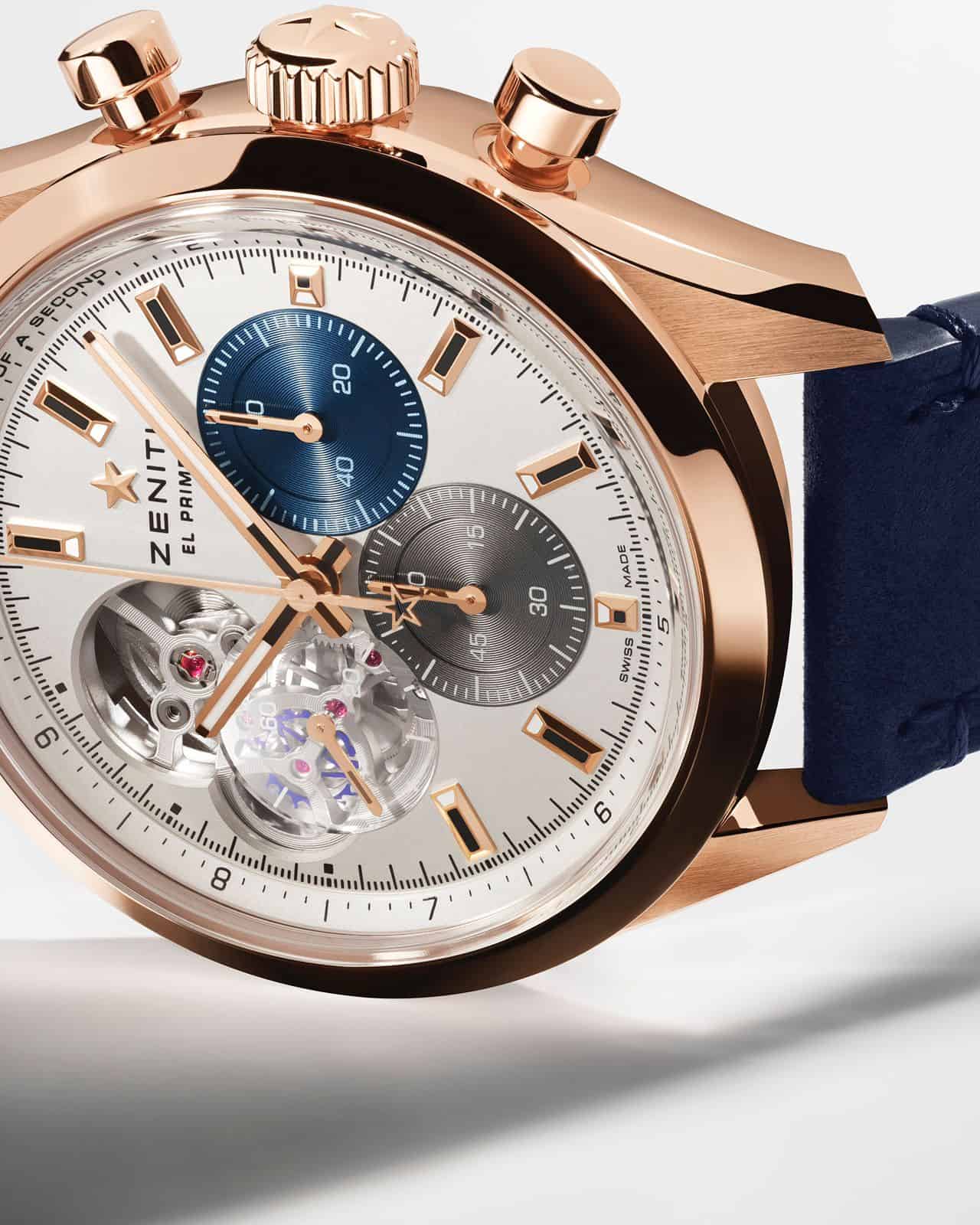 By Watches & Wonders 2022 met die nuut opgeknapte Chronomaster Open-versameling van Zenith