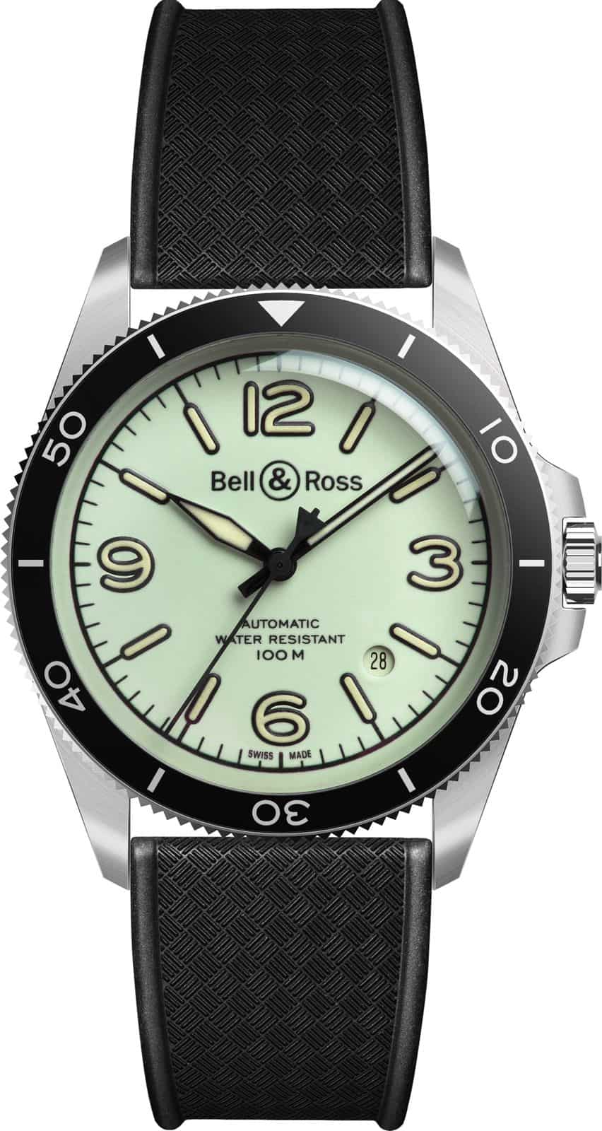 Bell & Ross - BR V2-92 ПОЛНЫЙ ЛЮМ