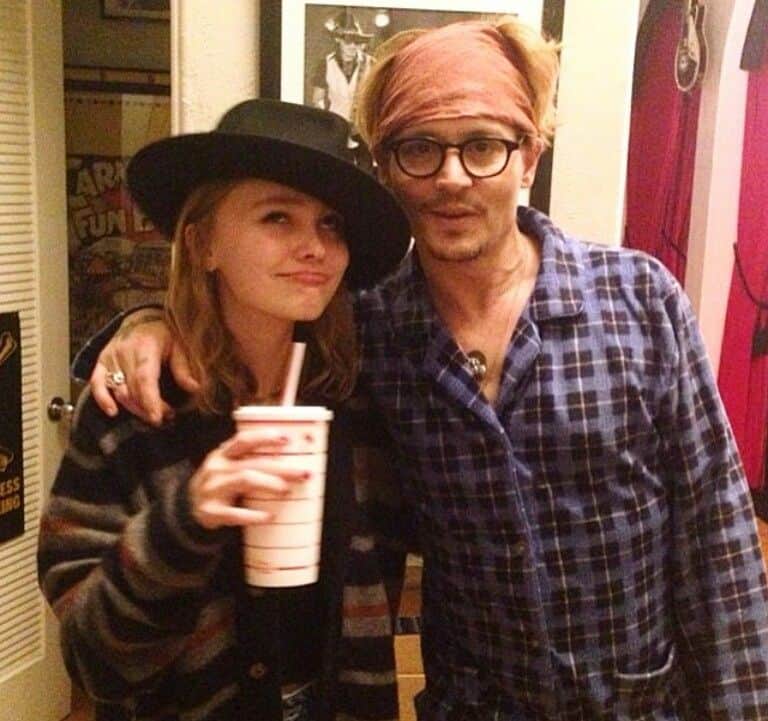 De dochter van Johnny Depp