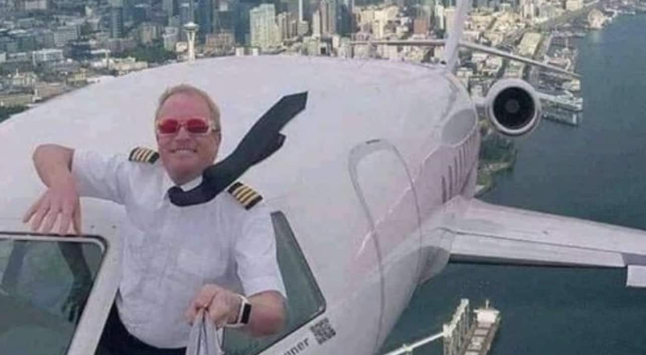 flyvende selfie