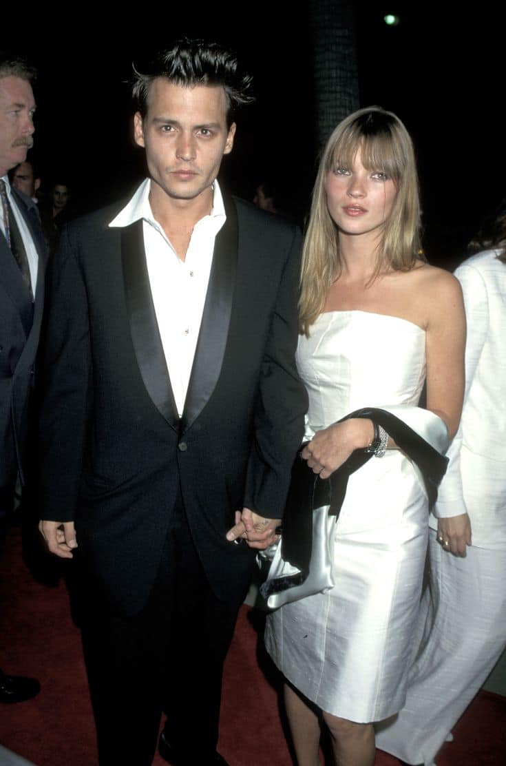 Johnny Depp Amber ha sentito Kate Moss