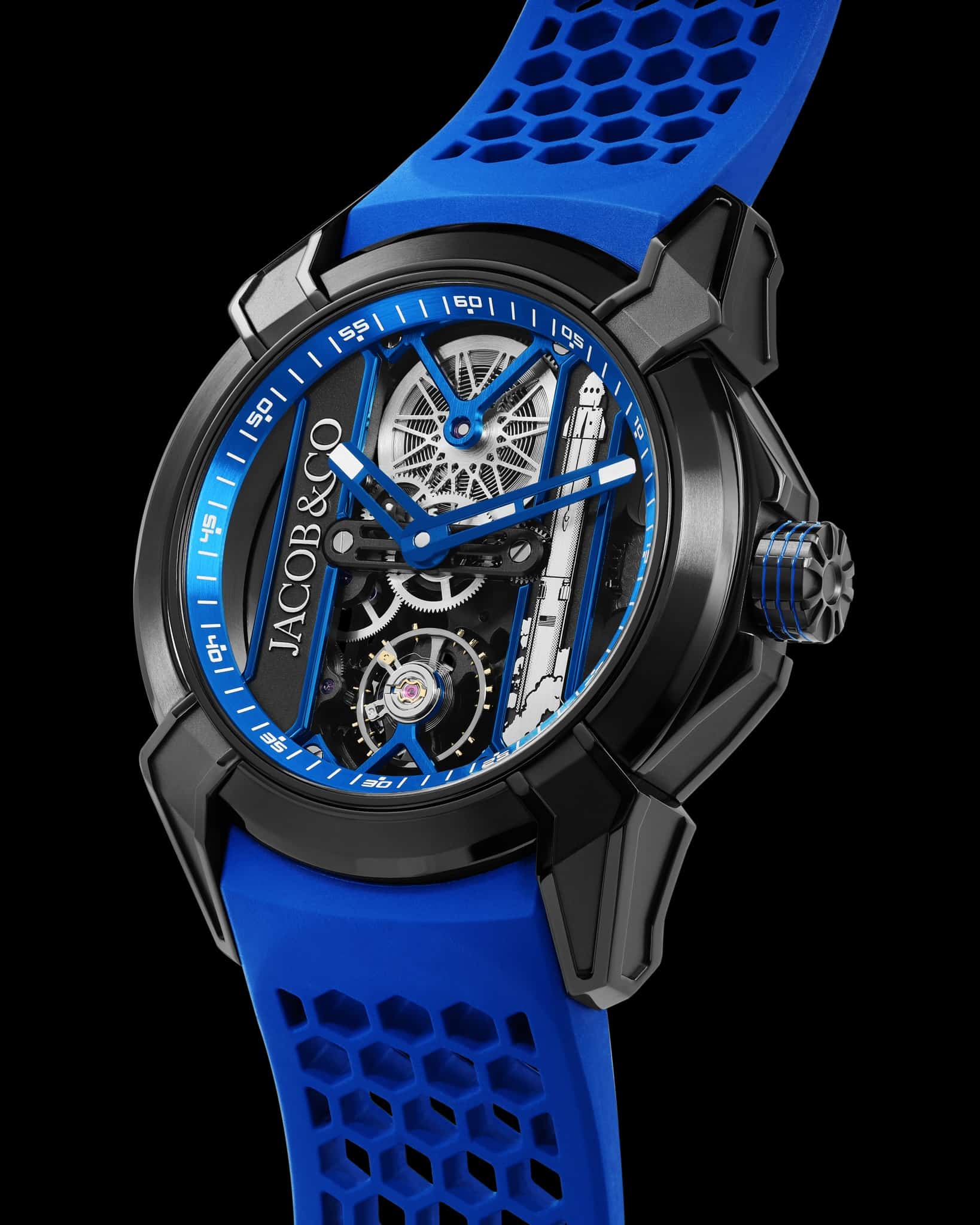 il Jacob & Co. Astronomia Bucherer BLUE EpicX Bucherer BLUE Edition