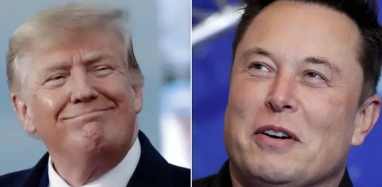 Elon Musk foob Trump