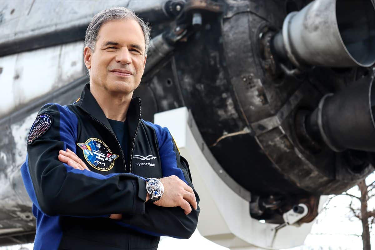 Astronaut Eytan Stibbe