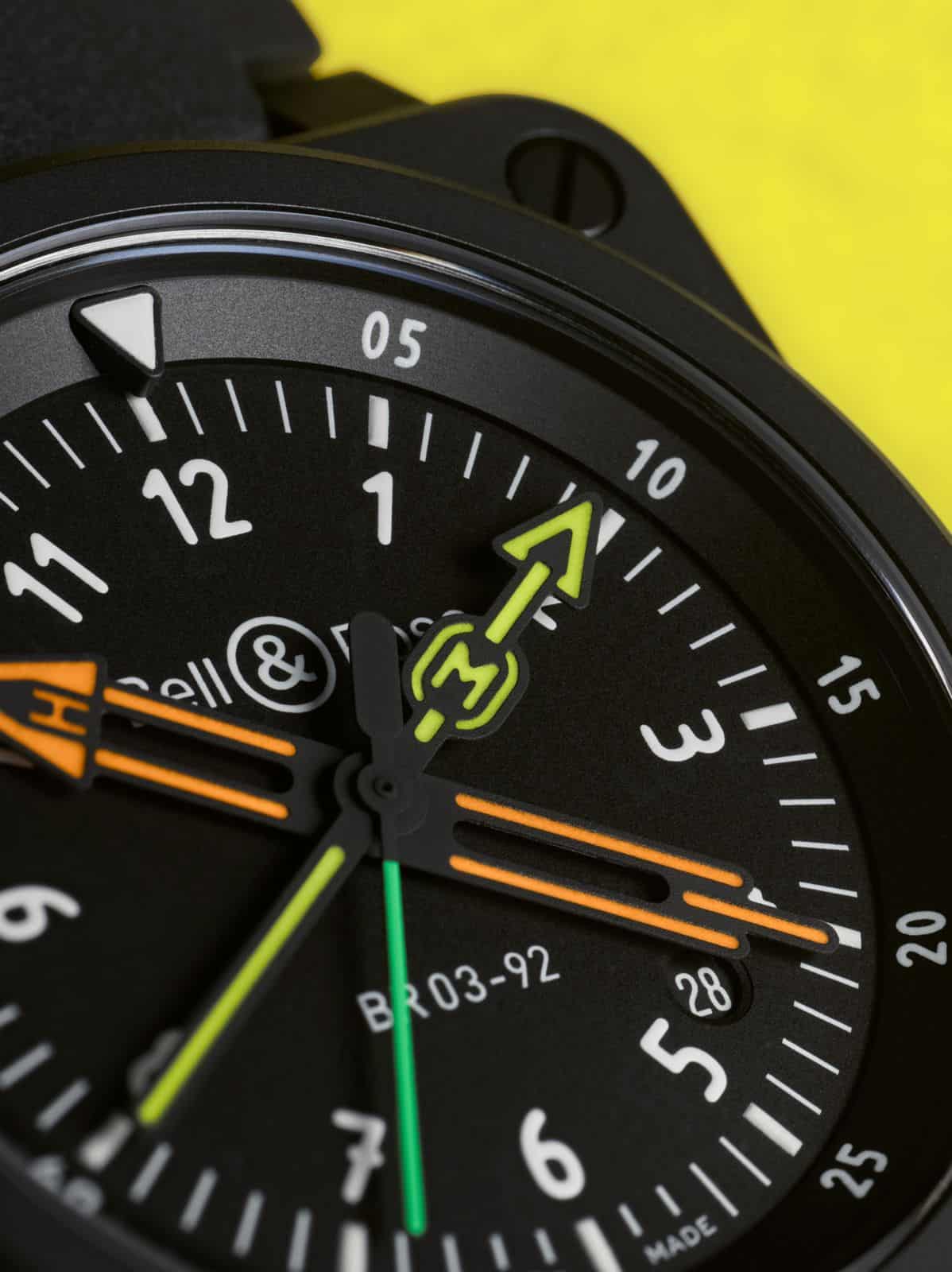 Montre BELL & ROSS BR 03-92 RADIOCOMPASS Du cockpit au poignet