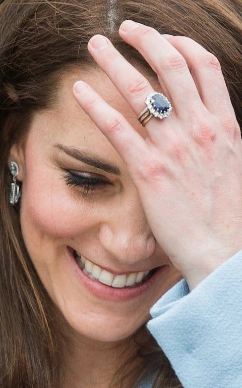 El secreto de los anillos de Kate Middleton