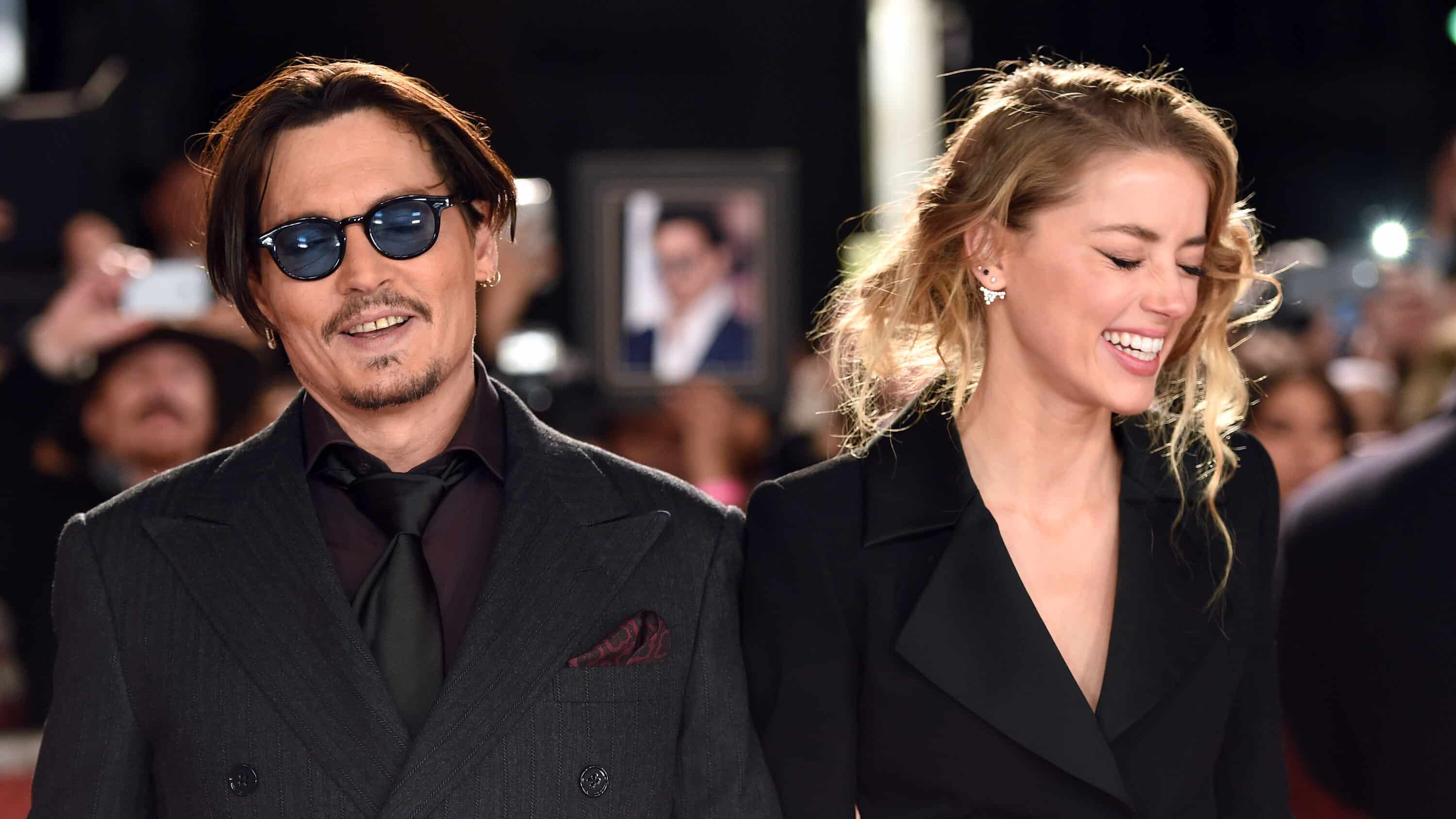 Johnny Depp og Amber Heard