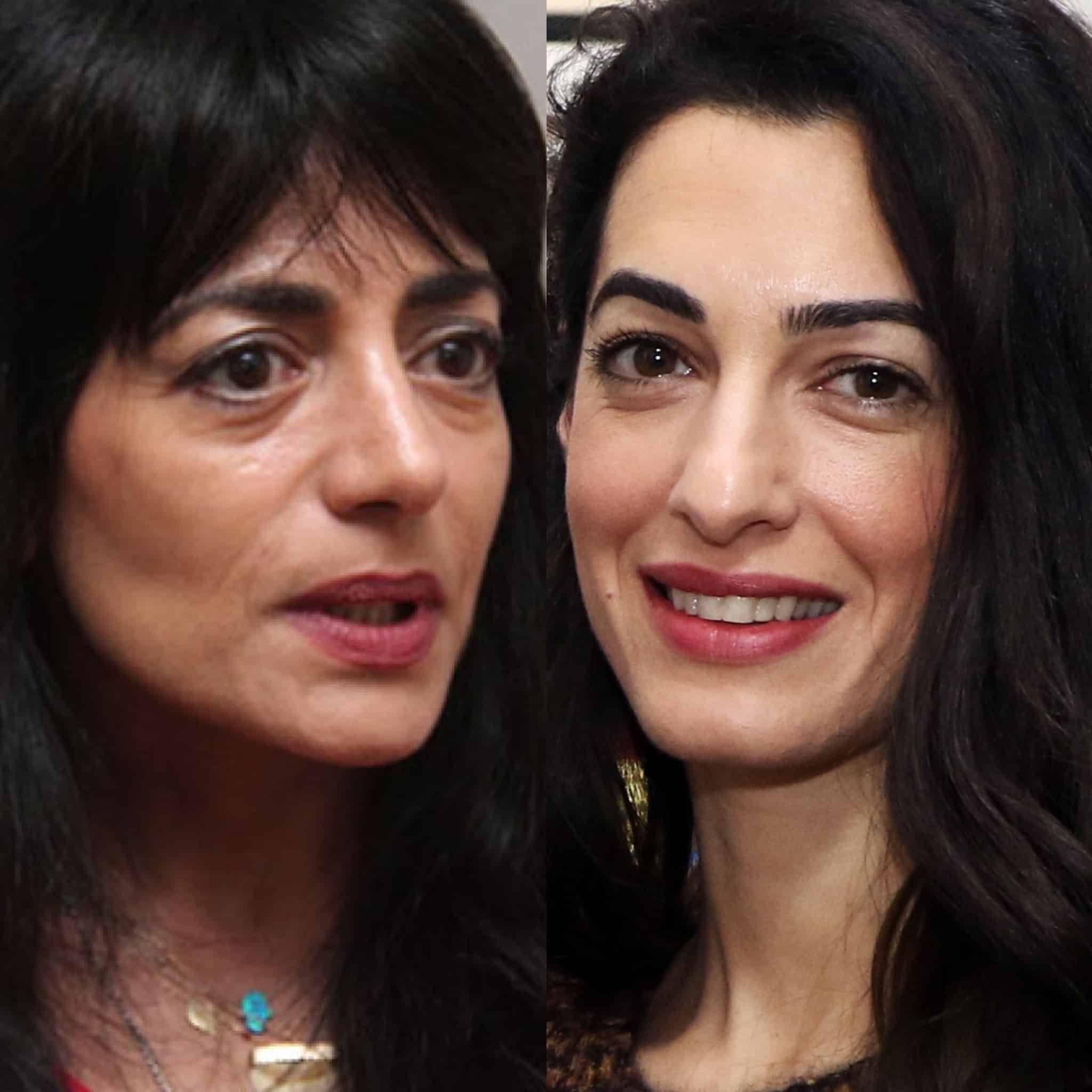 Amal Clooney agus Karima Mansour