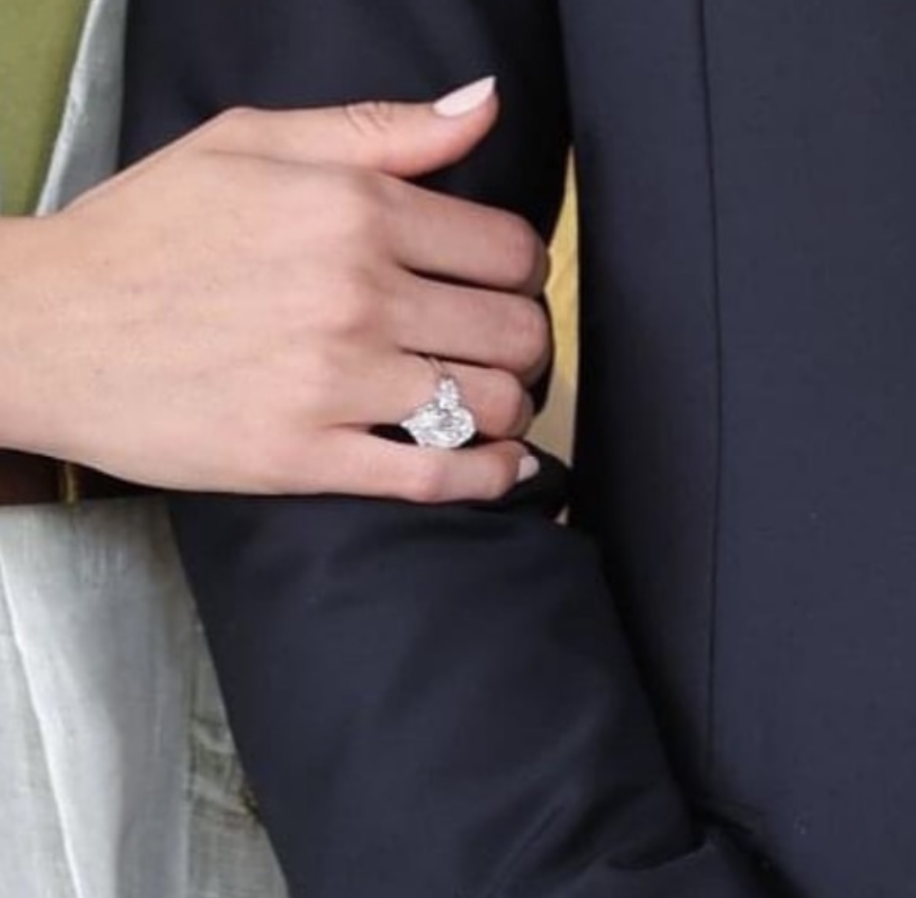 Rajwa Al Saif engagement ring