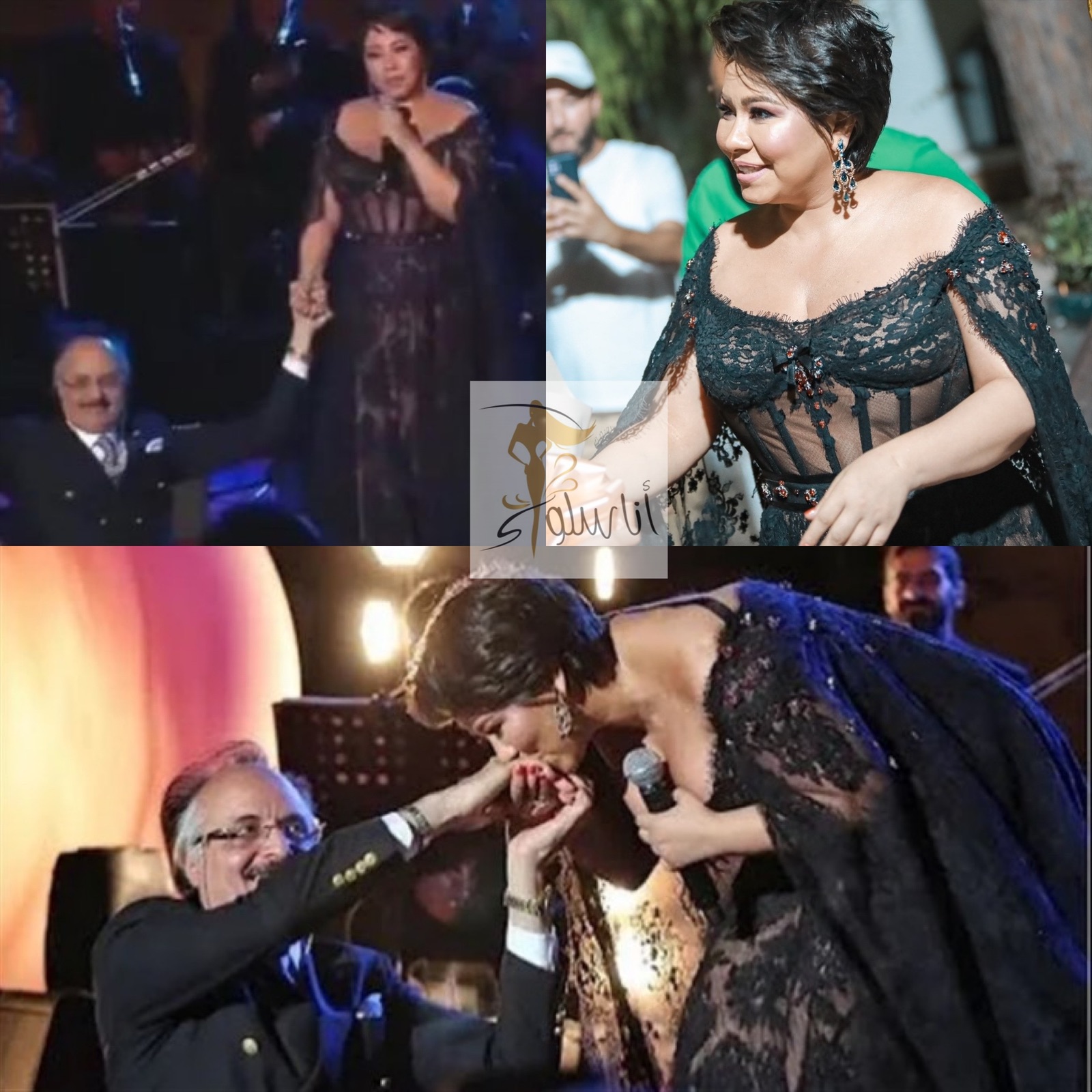 Sherine Abdel Wahab suudleb Carthage festivalil oma psühhiaatri kätt