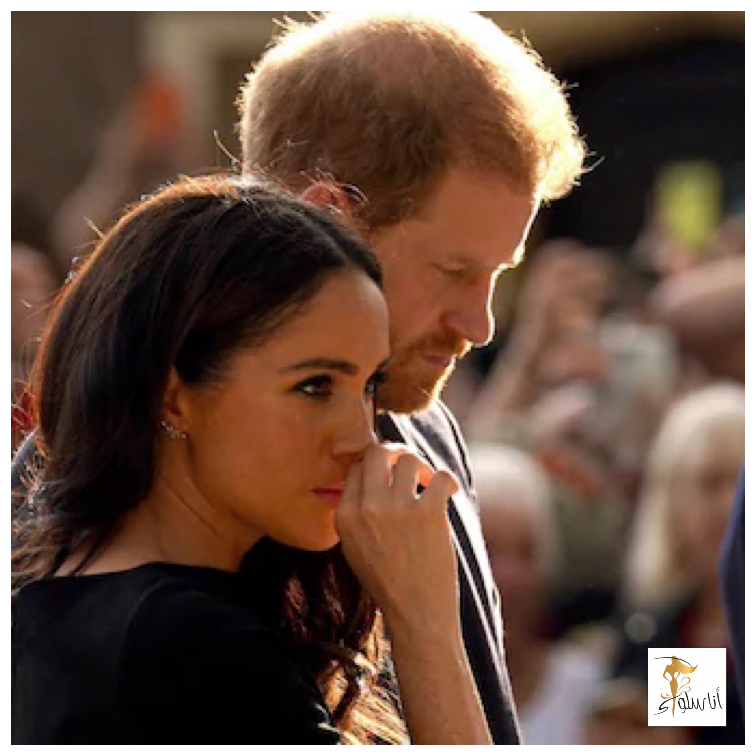 Meghan Markle og prins Harry fra