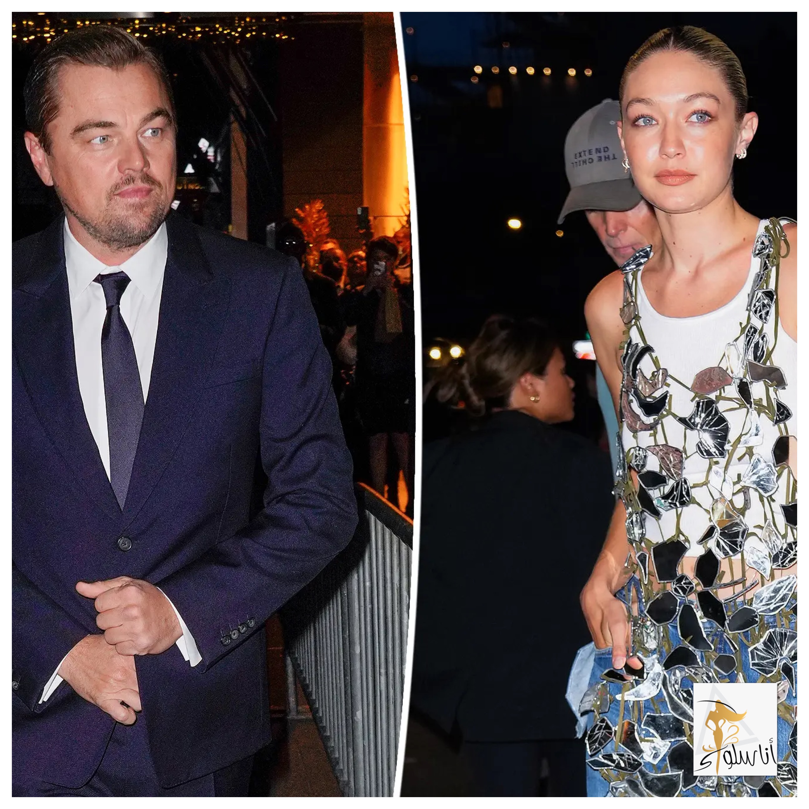 Gigi Hadid ja Leonardo DiCaprio