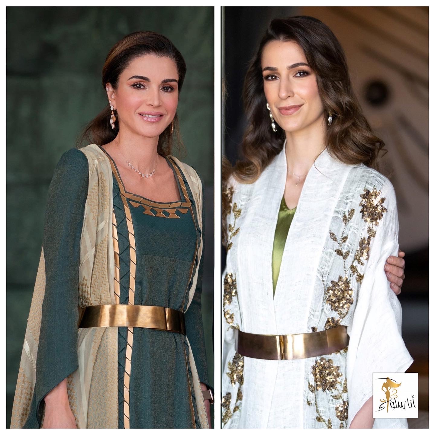 Rajwa Al Saif è a regina Rania