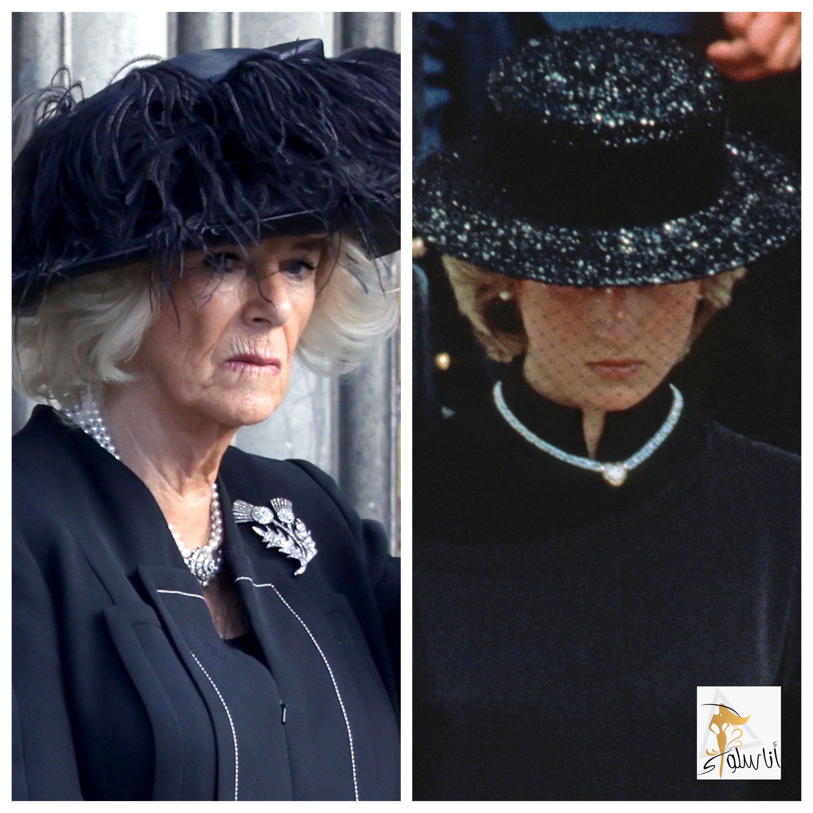 Queen Camilla sy Princess Diana