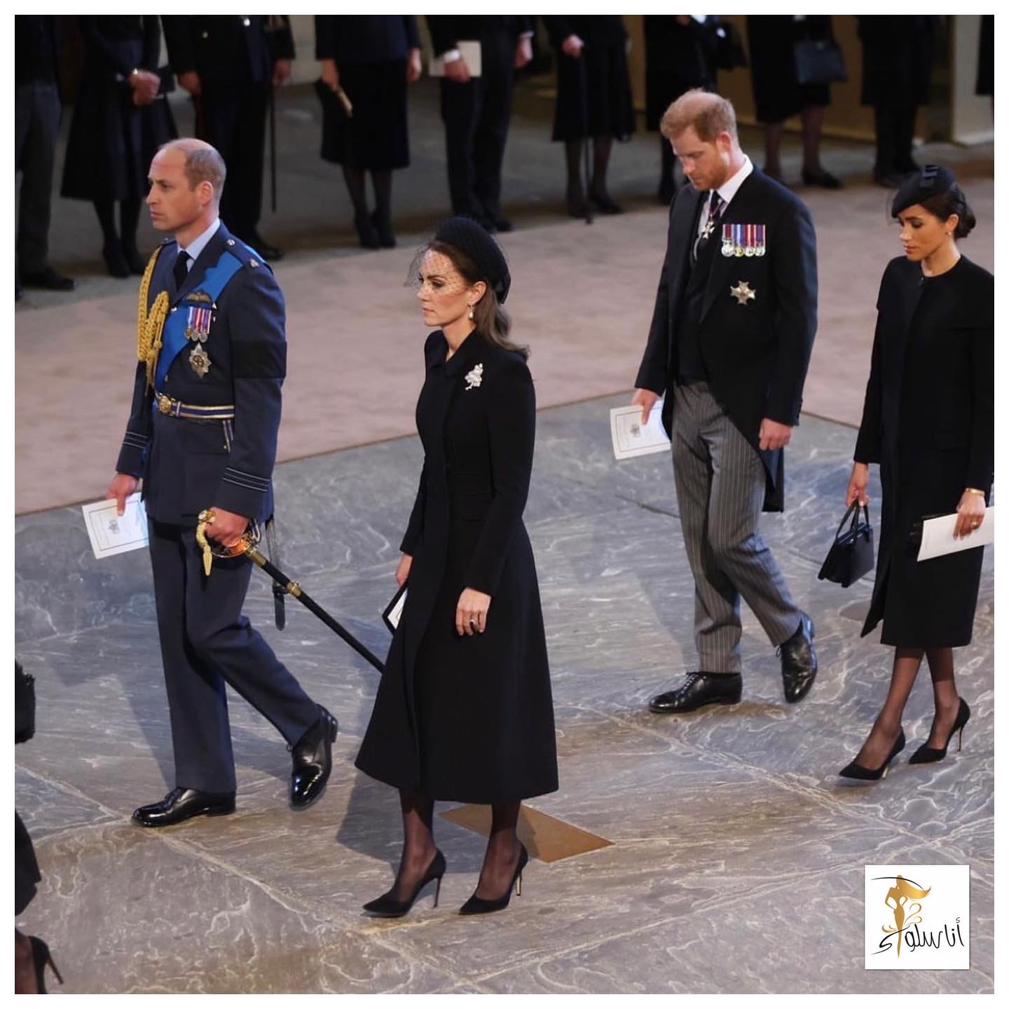 Del funeral de la reina Isabel