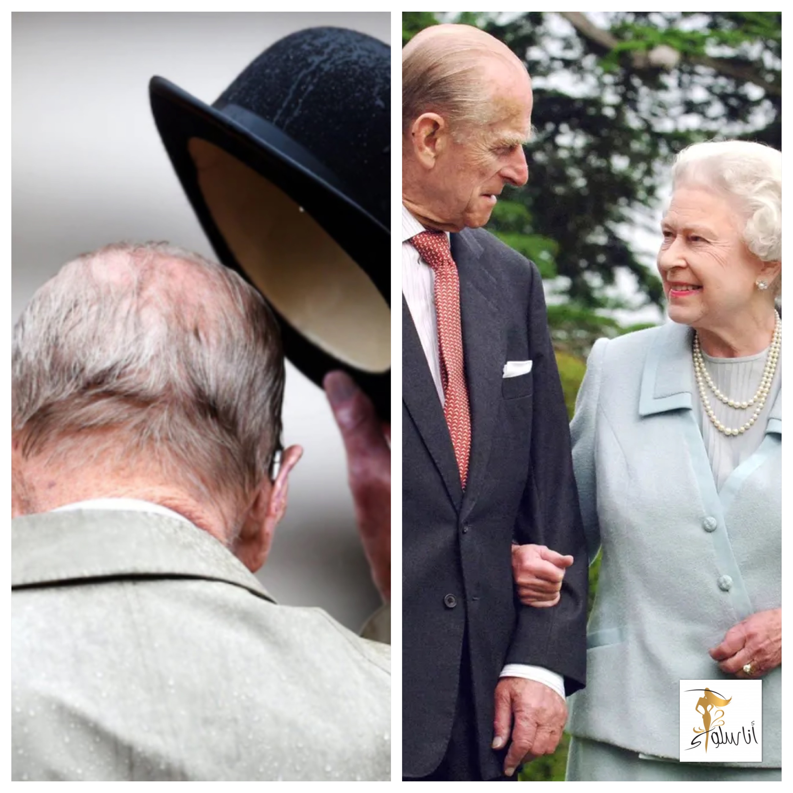 Prins Philip og dronning Elizabeth