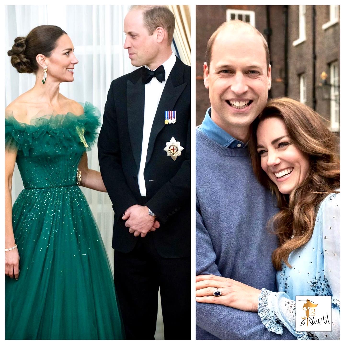 ʻO Prince William lāua ʻo Princess Kate