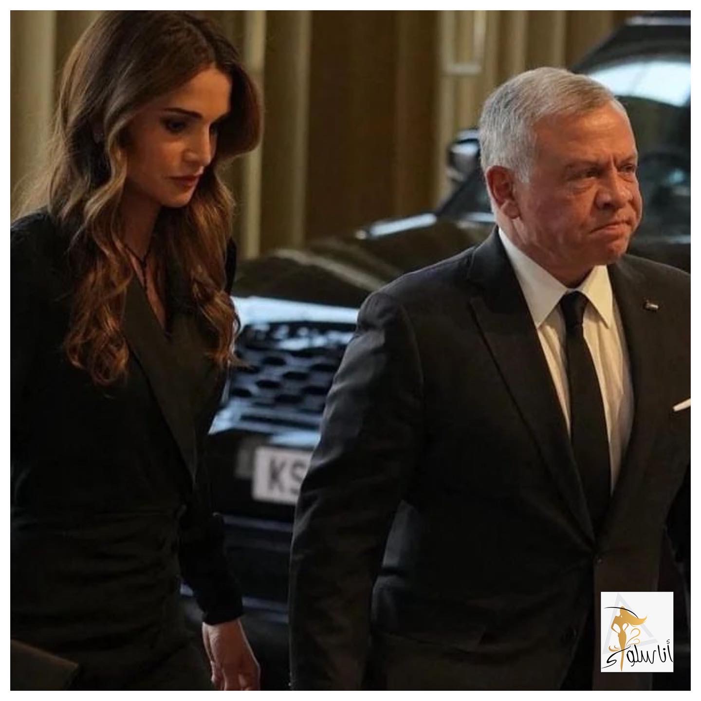 ʻO King Abdullah a me kāna wahine ʻo Queen Rania