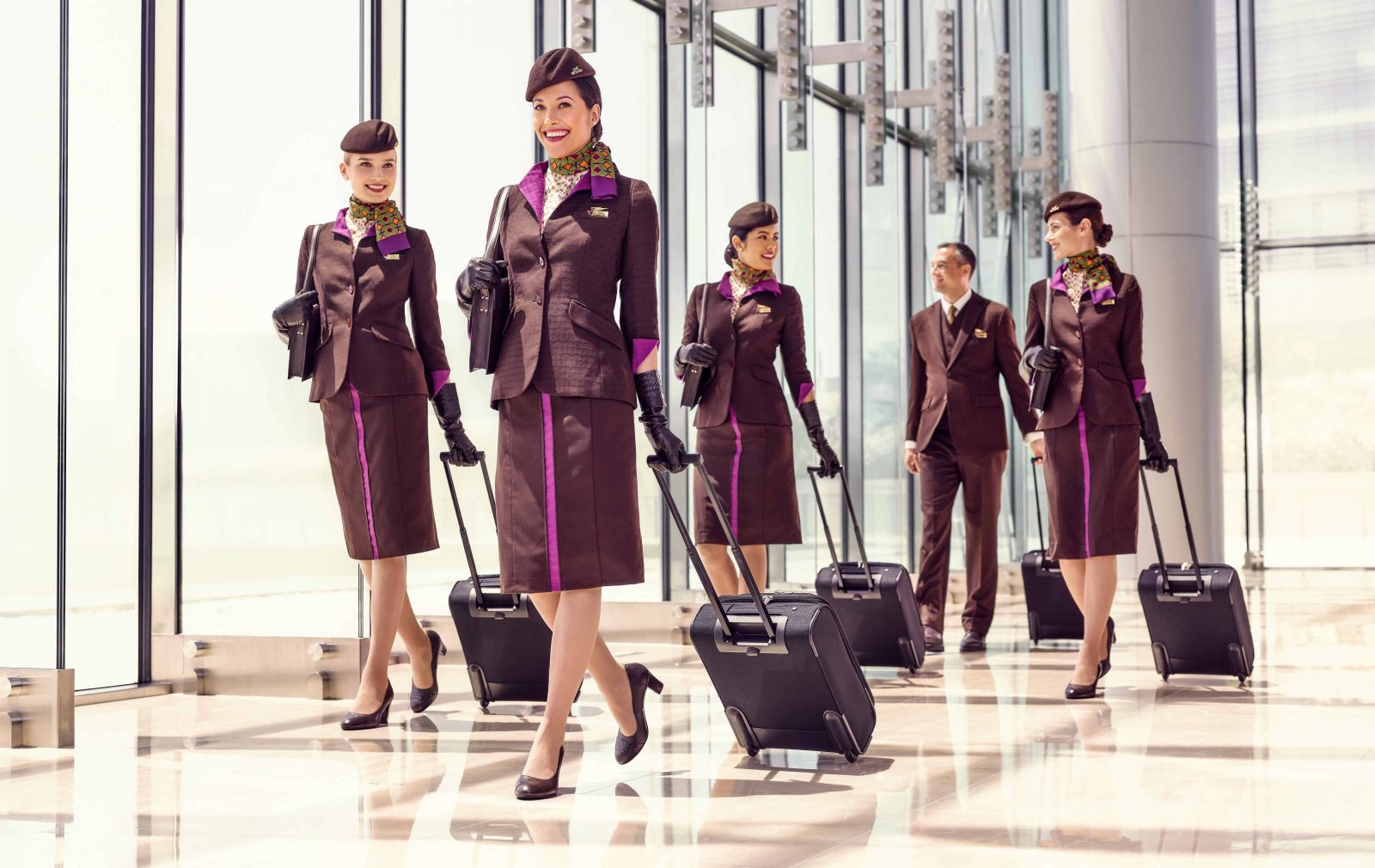 Etihad Airways utsåg den bästa personaltjänsten för ett flygbolag i Mellanöstern