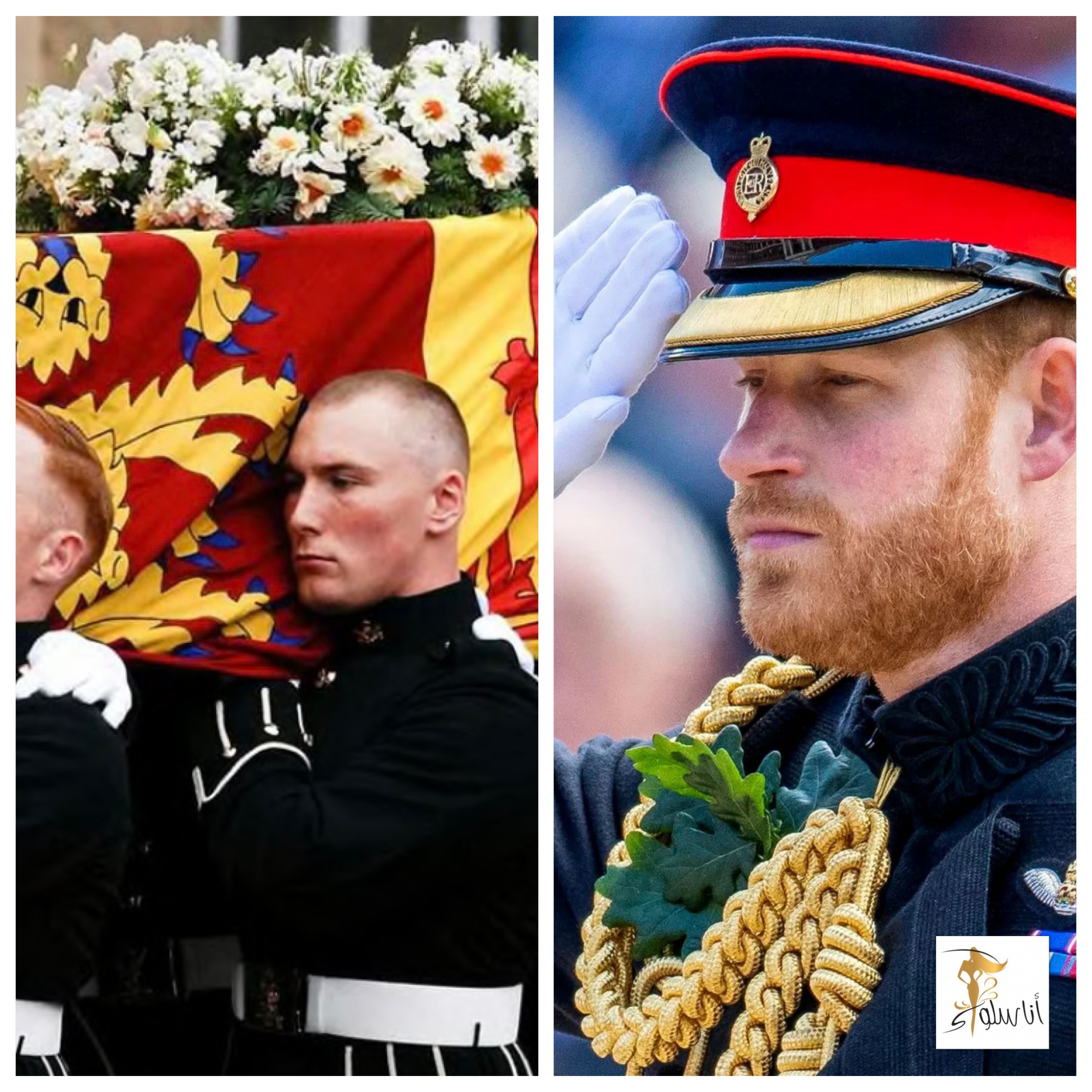 Prins Harry word verbied om 'n militêre uniform by die koningin se begrafnis te dra