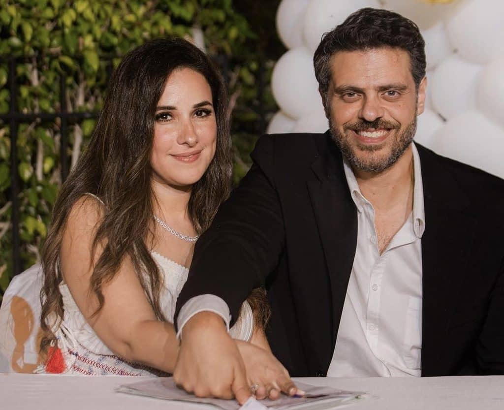 Bainise Cherie Adel agus Tarek Sabry