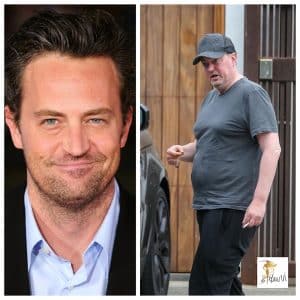 Seren y ffrindiau Matthew Perry