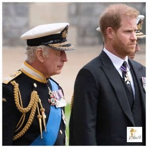 Karalius Charlesas atleidžia princą Harį