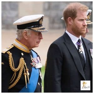 Rex Carolus dimittit Princeps Harry